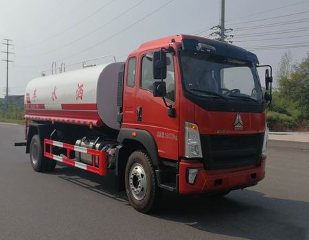 豪沃牌ZZ5167GSSK521DF1洒水车