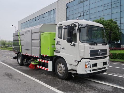 中联牌ZBH5180TXSDFBEVD纯电动洗扫车