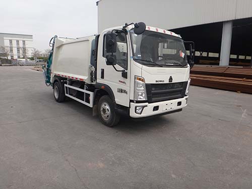 青专牌QDZ5080ZYSZHG3W32F压缩式垃圾车