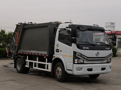 东岳牌ZTQ5090ZYSE5H33F压缩式垃圾车