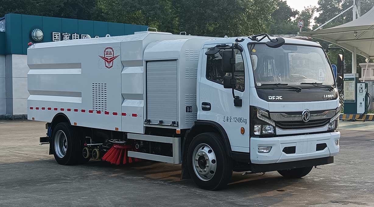 远达牌SCZ5120TXSBEV纯电动洗扫车