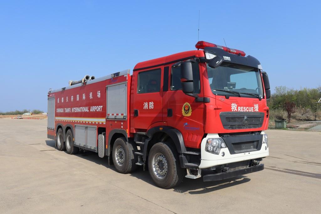 川消牌SXF5382GXFAP180压缩空气泡沫消防车