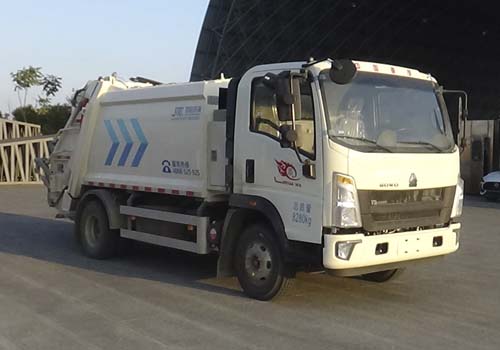 乐洁牌JLL5080ZYSZZE6压缩式垃圾车