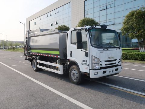 中联牌ZBH5112ZYSQLE6M压缩式垃圾车