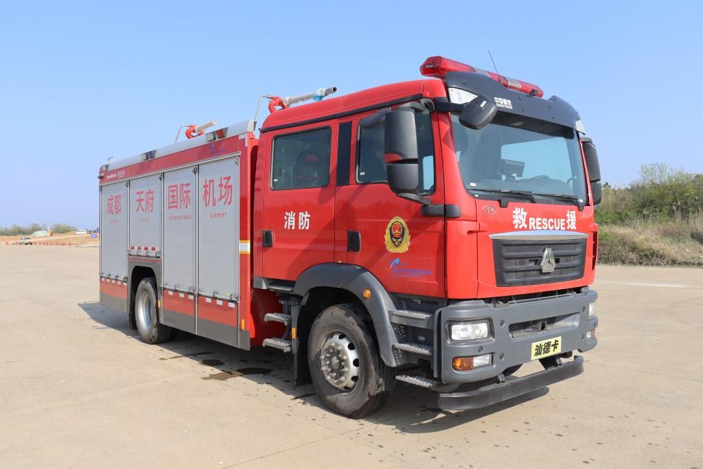 川消牌SXF5172GXFGF40干粉消防车