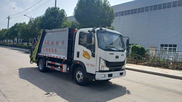 龙星汇牌HLV5073ZYSZZ6压缩式垃圾车