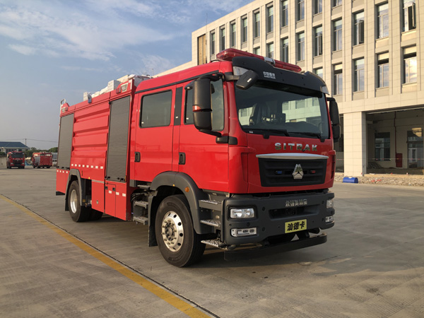 永强奥林宝牌RY5190GXFSG80/01水罐消防车