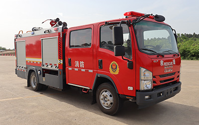 银河牌BX5100GXFSG35/W6水罐消防车